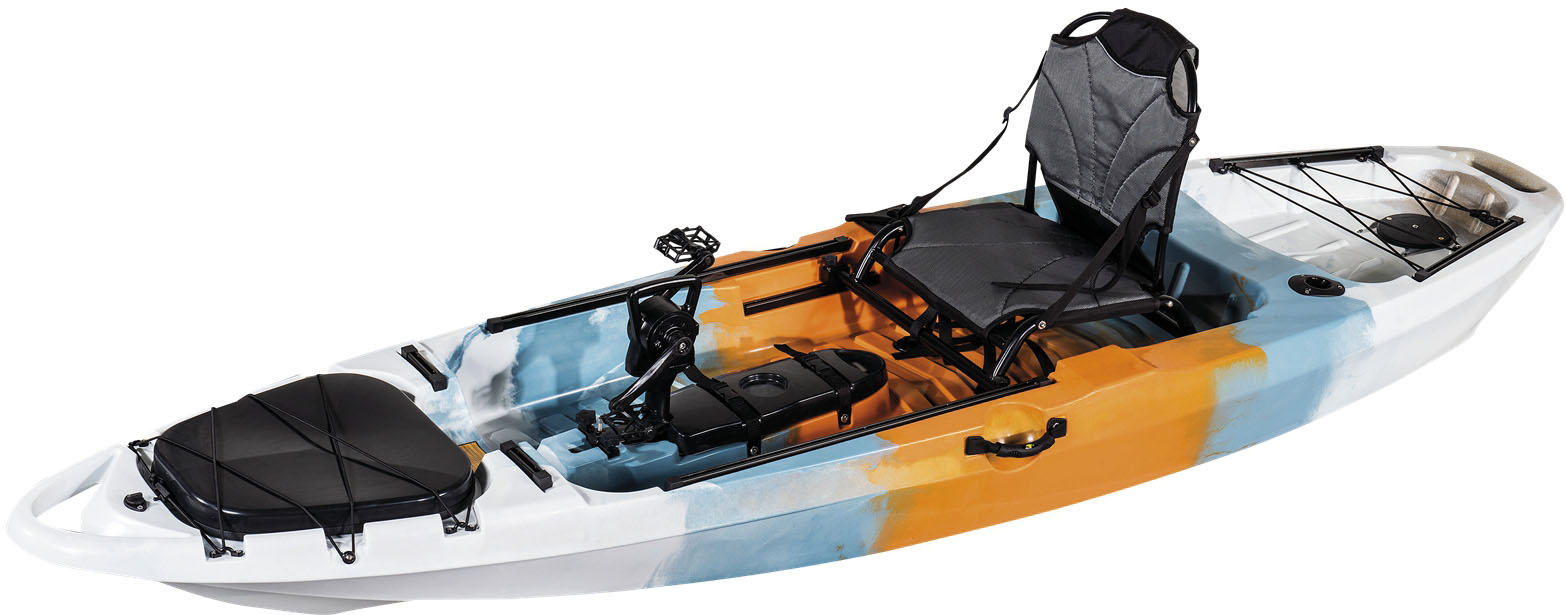 Kayak Tarpon Propel 10ft (λευκό/πορτοκαλί/γαλάζιο)