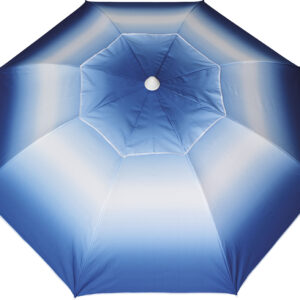 Ομπρέλα Παραλίας Escape 2m 8 Ακτίνες Ombre μπλε/λευκό