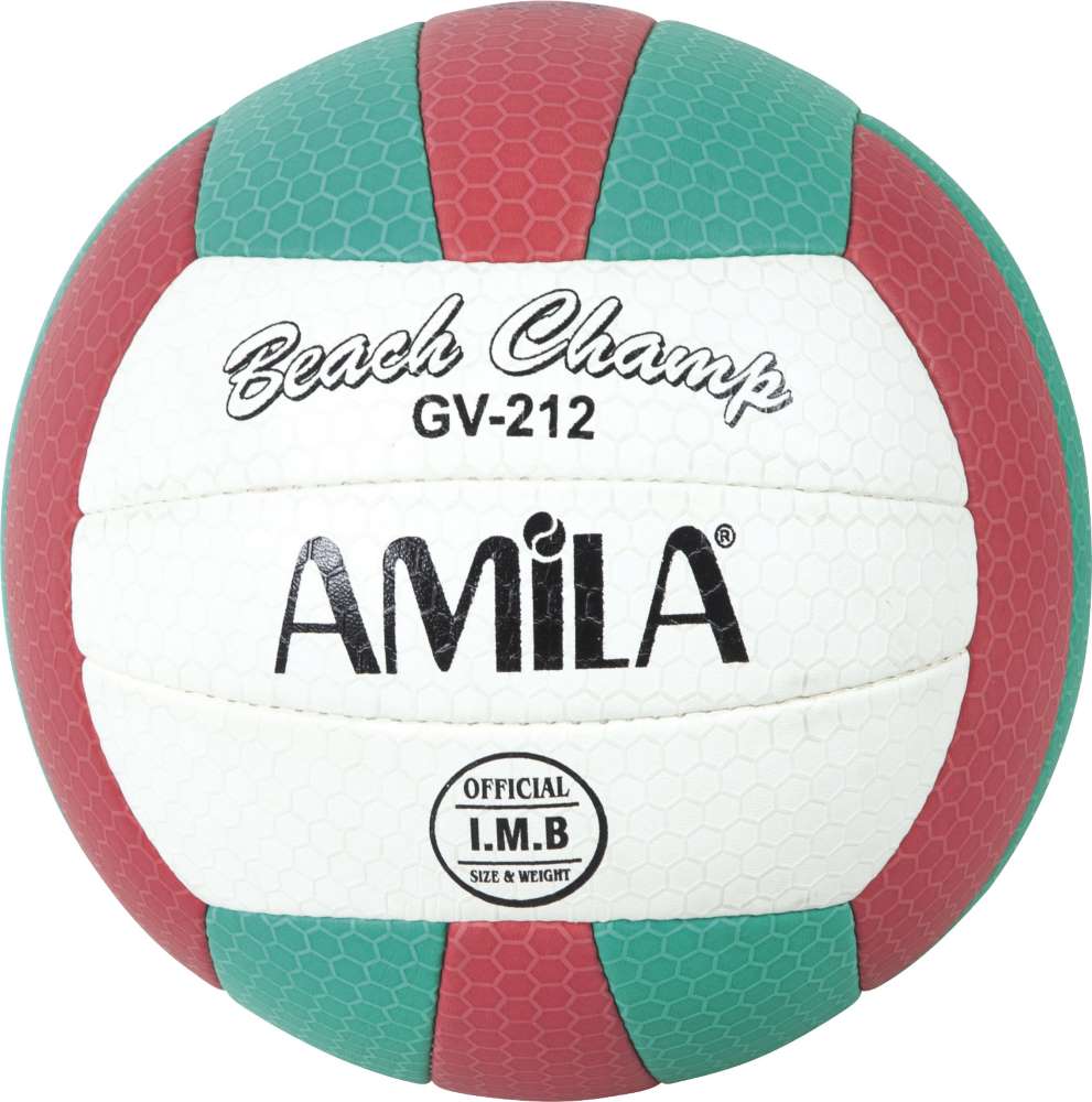 Μπάλα Beach Volley AMILA GV-212 Red-Petrol No. 5