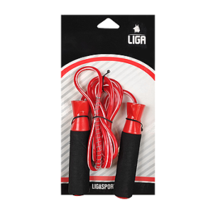 Liga Sport Deluxe Ball Bearing Rope 2.74m OESRDSR21111 Κόκκινο