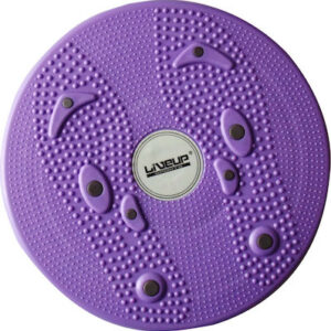 Live Up Twister Massage Trimmer Δίσκος Ισορροπίας Μωβ με Διάμετρο 25.5cm