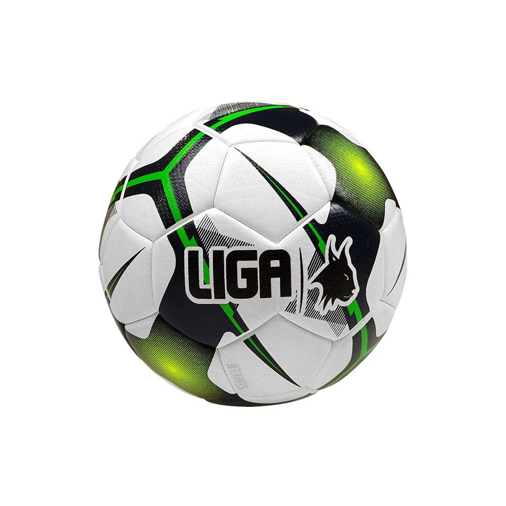 LigaSport Soccer Ball Hero (Black/S...