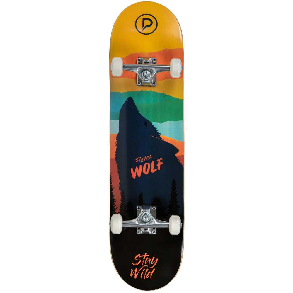 Skateboard Playlife Firce Wolf, 31X...