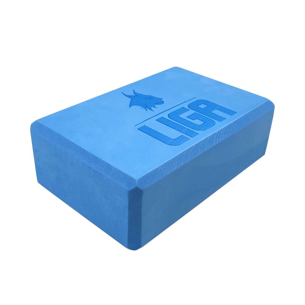 Yoga block – (blue) LIGASPORT*